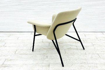 コクヨ ノーション Notion ミーティングチェア 中古 KOKUYO 中古オフィス家具 多目的チェア アイボリーの画像