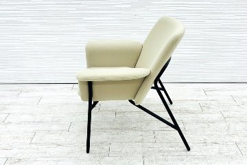 コクヨ ノーション Notion ミーティングチェア 中古 KOKUYO 中古オフィス家具 多目的チェア アイボリーの画像