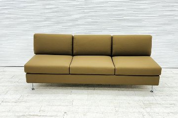 コクヨ eat-in(イートイン)シリーズ 3Pソファ 3人用ソファー 中古 中古オフィス家具 1870/805/725の画像