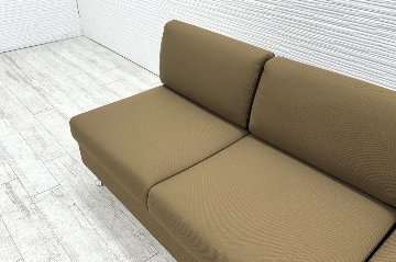 コクヨ eat-in(イートイン)シリーズ 3Pソファ 3人用ソファー 中古 中古オフィス家具 1870/805/725の画像