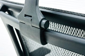 エルゴヒューマン フィット ヘッドレスト付き ergohuman 中古 中古チェア 高機能チェア メッシュ ブラックの画像