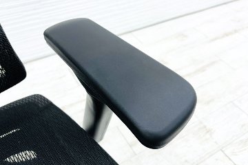 エルゴヒューマン フィット ヘッドレスト付き ergohuman 中古 中古チェア 高機能チェア メッシュ ブラックの画像