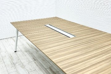 コクヨ サイビ 中古 大型会議テーブル 幅4000 SAIBI 会議机 ミーティングテーブル 中古オフィス家具 4000/1200/720の画像