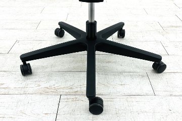 コクヨ ミトラチェア 2022年製 中古 ミトラ2 KOKUYO 背メッシュ 肘無 中古事務椅子 中古オフィス家具 ブラックの画像