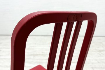 エメコチェア ネイビーチェア 中古 EMECO 111 NAVY CAHIR コカコーラ プラスチック再生品 PETボトル ネイビィチェアの画像