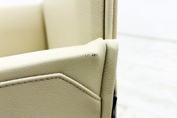【6脚セット】 カッシーナ ブレーク アームチェア 中古 BREAK Cassina ミーティングチェア デザインチェア 中古オフィス家具 本革の画像