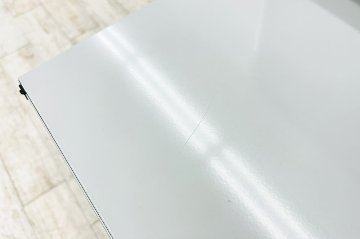 USMハラー 中古 1列3段 USM Haller ドロップダウン 中古オフィス家具 ライトグレー 770/375/1100 両側フラットパネル 鍵無の画像