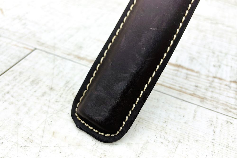 コートハンガー 中古 えもんかけ レザー 中古オフィス家具 400/400/1780の画像