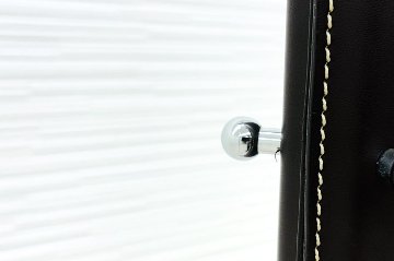コートハンガー 中古 えもんかけ レザー 中古オフィス家具 400/400/1780の画像