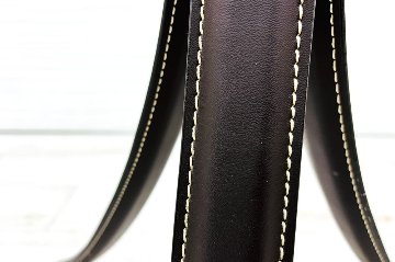 コートハンガー 中古 えもんかけ レザー 中古オフィス家具 400/400/1780の画像