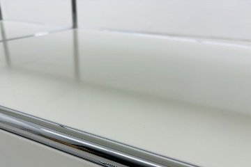 USMハラー 中古 ハラーシステム USM Haller ドロップダウン エクステンション 3連2段 中古オフィス家具 ブラック 1470/525/785の画像