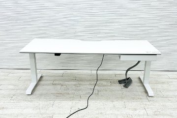 コクヨ シークエンス 幅1750 SEQUENCE 電動昇降デスク 中古デスク 中古机 中古オフィス家具 1750/675/630～1290の画像