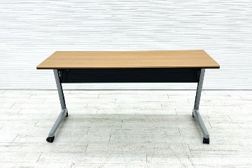 オカムラ INTERACT PRO(インターアクトプロ) ミーティングテーブル 中古 ネスティングテーブル 会議机 中古オフィス家具 1500/600/720の画像