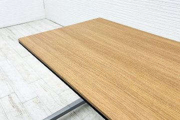 オカムラ INTERACT PRO(インターアクトプロ) ミーティングテーブル 中古 ネスティングテーブル 会議机 中古オフィス家具 1500/600/720の画像
