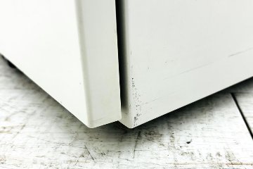 イトーキ スチールワゴン 3段ワゴン 中古 収納家具 袖机 脇机 ホワイト シリンダー錠 395/595/650の画像