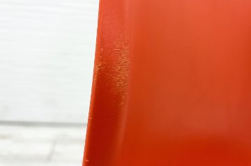 ヴィトラ イームズチェア 中古 Vitra Eames プラスチックサイドシェルチェア DSR クロームベース オレンジの画像