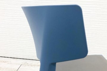 【5脚セット】 イトーキ  ACTIU アクチュチェア ミーティングチェア 会議椅子 スタッキングチェア 中古オフィス家具 KAC-111-23E01の画像