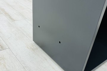 コクヨ サイビ SAIBI 中古 幅2000 オープンキャビネット付き 木目天板 中古オフィス家具 2000/700/720の画像
