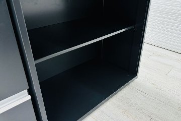 コクヨ サイビ SAIBI 中古 L型デスク L字デスク 幅2000 3段ワゴン付き エグゼクティブデスク 中古オフィス家具 2000/1300/720の画像