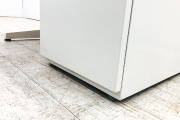 イナバ 片袖机 幅1000 中古 片袖デスク事務机 中古オフィス家具 ホワイト 1000/700/700の画像