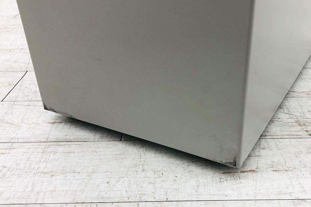 オカムラ SDシリーズ 3段袖机 脇机 中古 キャビネット 中古オフィス家具 シリンダー錠 グレー 400/700/700 高奥700用の画像