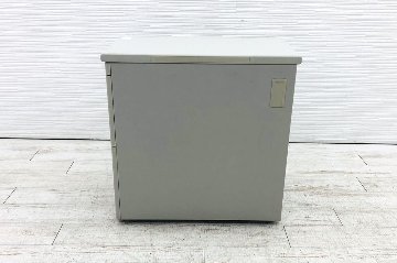 オカムラ SDシリーズ 3段袖机 脇机 中古 キャビネット 中古オフィス家具 シリンダー錠 グレー 400/700/700 高奥700用の画像