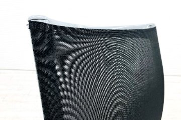 カッシーナ アリアス ローリングフレーム 中古 メッシュ 肘無 Cassina Alias ROLLINGFRAME ミーティングチェア 中古オフィス家具 ブラックの画像