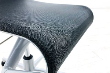 カッシーナ アリアス ローリングフレーム 中古 メッシュ 肘無 Cassina Alias ROLLINGFRAME ミーティングチェア 中古オフィス家具 ブラックの画像