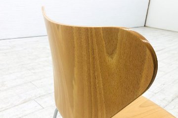 フリッツハンセン セブンチェア FritzHansen アルネ・ヤコブセン 中古 ミーティングチェア ナチュラルビーチの画像