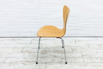 フリッツハンセン セブンチェア FritzHansen アルネ・ヤコブセン 中古 ミーティングチェア ナチュラルビーチの画像