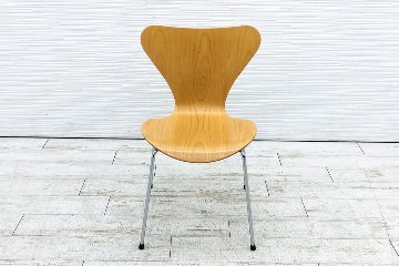 フリッツハンセン セブンチェア FritzHansen アルネ・ヤコブセン 中古 ミーティングチェア ナチュラルビーチの画像