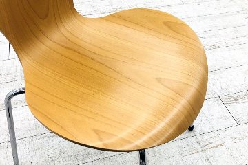 フリッツハンセン セブンチェア FritzHansen アルネ・ヤコブセン 中古 ミーティングチェア ナチュラルビーチの画像