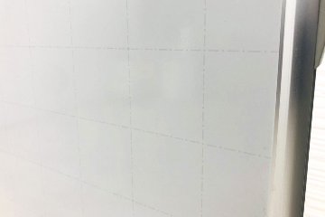 オカムラ ホワイトボード 中古 自立式ホワイトボード キャスター付 両面タイプ 中古オフィス家具 1900/600/1800の画像