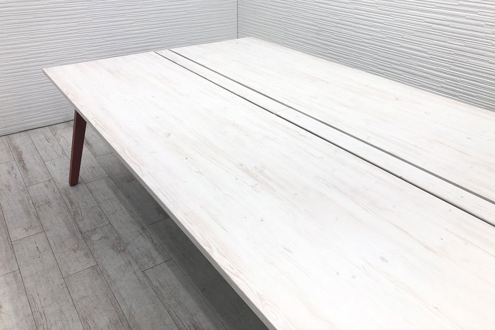 SENTIR コクヨ フリーアドレス センティア 4800 中古 フリアド 長机 (2400+2400) 中古オフィス家具 4800/1400/720の画像