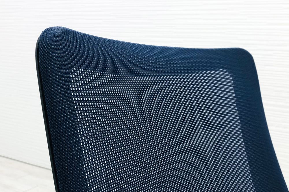 アイコ 中古 2020年製 ミドルバック 背メッシュ 中古オフィス家具 中古オフィスチェア 肘無チェアの画像