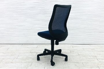 アイコ 中古 2020年製 ミドルバック 背メッシュ 中古オフィス家具 中古オフィスチェア 肘無チェアの画像
