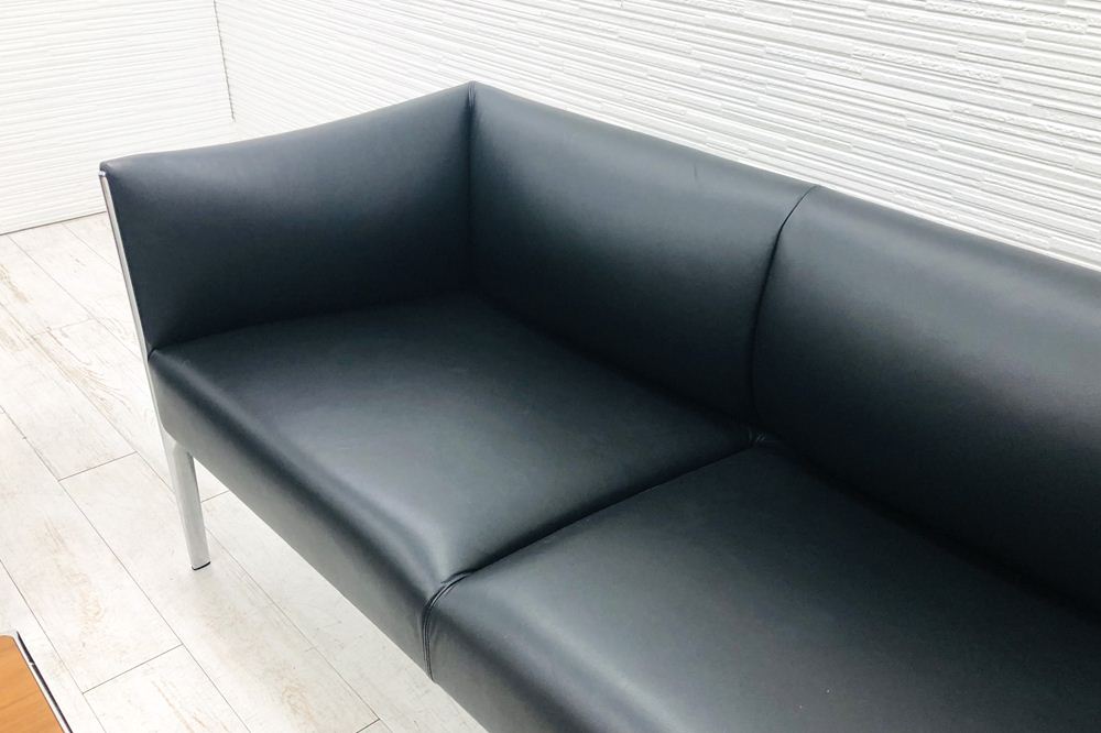 【応接セット5点】 ウィルクハーン アシエンタ 中古 本革 Wilkhahn Asienta 応接ソファー 中古オフィス家具 863/5 定価500万の画像