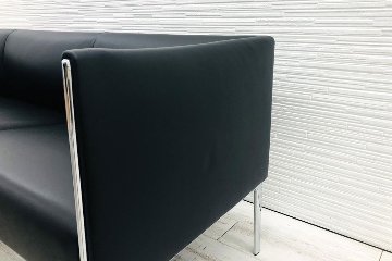 【応接セット5点】 ウィルクハーン アシエンタ 中古 本革 Wilkhahn Asienta 応接ソファー 中古オフィス家具 863/5 定価500万の画像
