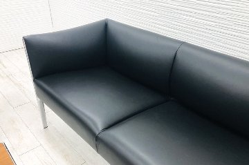 【応接セット5点】 ウィルクハーン アシエンタ 中古 本革 Wilkhahn Asienta 応接ソファー 中古オフィス家具 863/5 定価500万の画像