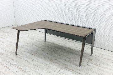 オカムラ プリシード PRECEDE 中古 L型デスク マネージメントデスク エグゼクティブデスク 中古オフィス家具の画像