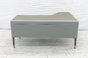 オカムラ プリシード PRECEDE 中古 L型デスク マネージメントデスク エグゼクティブデスク 中古オフィス家具の画像