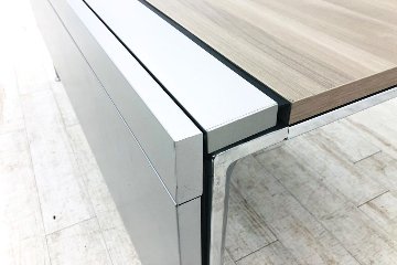 オカムラ プリシード PRECEDE 中古 L型デスク マネージメントデスク エグゼクティブデスク 中古オフィス家具の画像