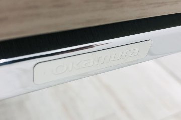 オカムラ プリシード PRECEDE 中古 L型デスク マネージメントデスク エグゼクティブデスク 中古オフィス家具の画像