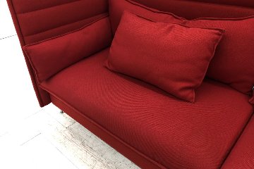 ヴィトラ アルコーヴソファ 中古 Vitra Alcove sofa 2人用ソファ ハイバックソファ 中古オフィス家具 2300/900/1350の画像