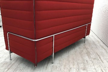 ヴィトラ アルコーヴソファ 中古 Vitra Alcove sofa 2人用ソファ ハイバックソファ 中古オフィス家具 2300/900/1350の画像