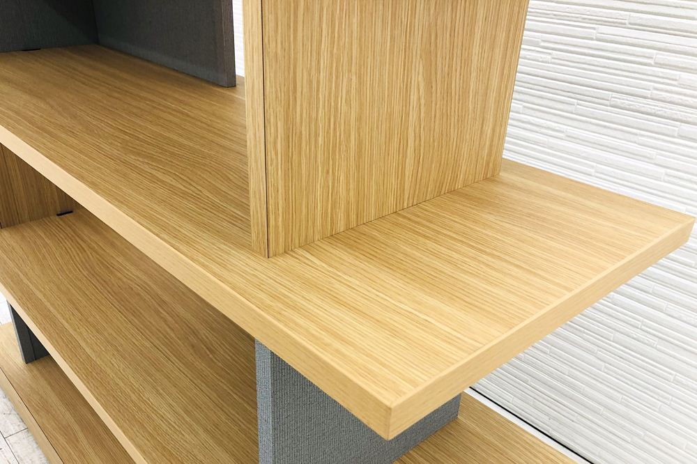 コクヨ デイズオフィス ウォールシェルフ 中古 DAYS OFFICE wall shelf 収納家具 中古オフィス家具 1500/450/2020の画像