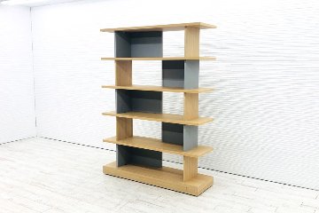 コクヨ デイズオフィス ウォールシェルフ 中古 DAYS OFFICE wall shelf 収納家具 中古オフィス家具 1500/450/2020の画像