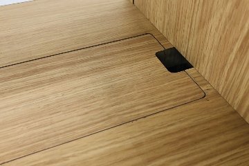 コクヨ デイズオフィス ウォールシェルフ 中古 DAYS OFFICE wall shelf 収納家具 中古オフィス家具 1500/450/2020の画像
