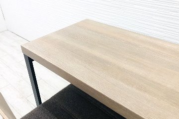 【4点セット】 オカムラ アルトピアッツァ スイープチェア ハイテーブル ハイチェア 中古オフィス家具 1800/450/1000の画像