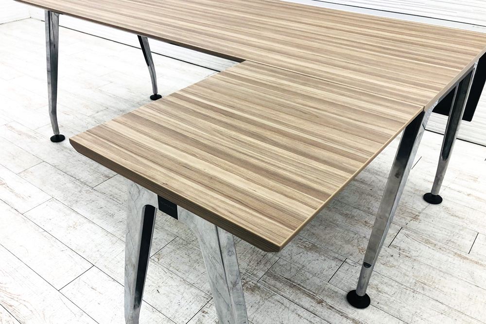 コクヨ サイビ SAIBI 中古 L型デスク L字デスク 幅1800 エグゼクティブデスク 中古オフィス家具 1800/1420/720の画像